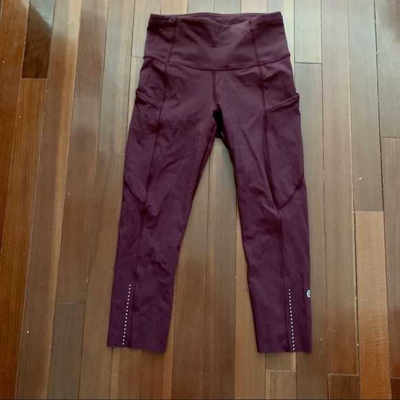 lululemon athletica Pants - NWOT Lululemon Fast & Free Crop II *Nulux 19"